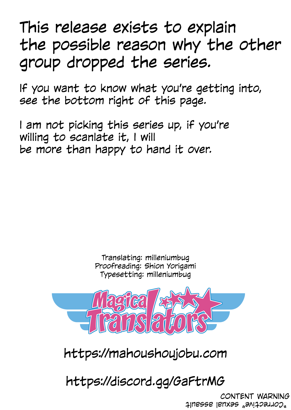 Rinkane Chapter 15.1 page 1 - Chapter 15.1: Self-awareness and resolution (Part 1)
