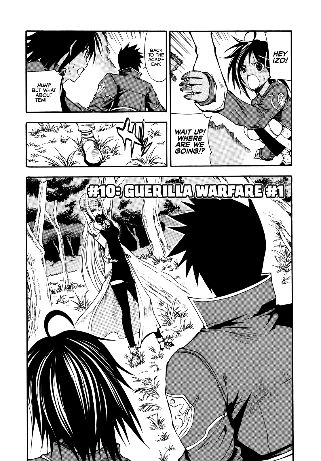 Rinne no Lagrange - Akatsuki no Memoria Chapter 10 page 1 - Chapter 10: Guerilla Warfare #1
