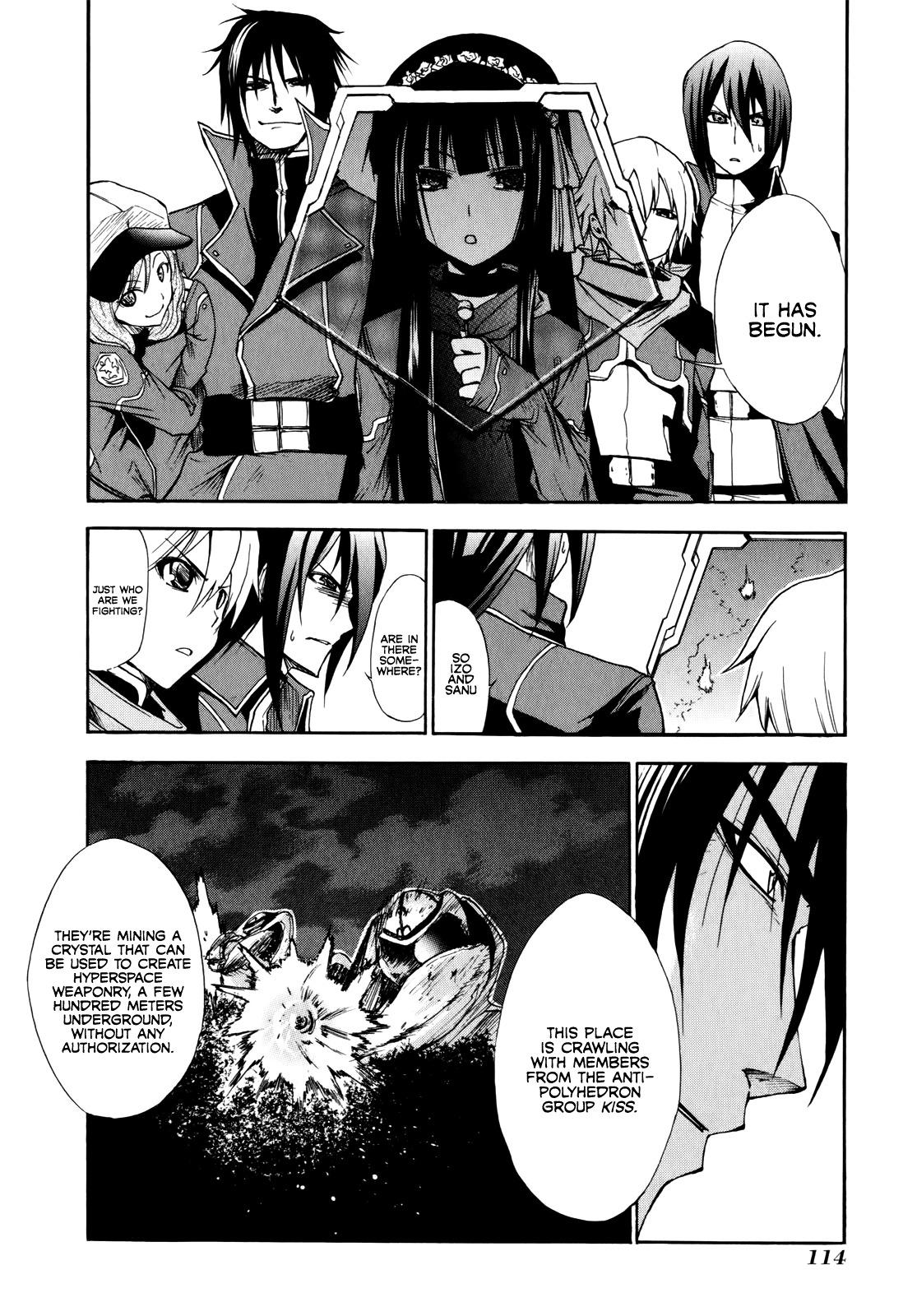 Rinne no Lagrange - Akatsuki no Memoria Chapter 11 page 8 - Chapter 11: Guerilla Warfare #2