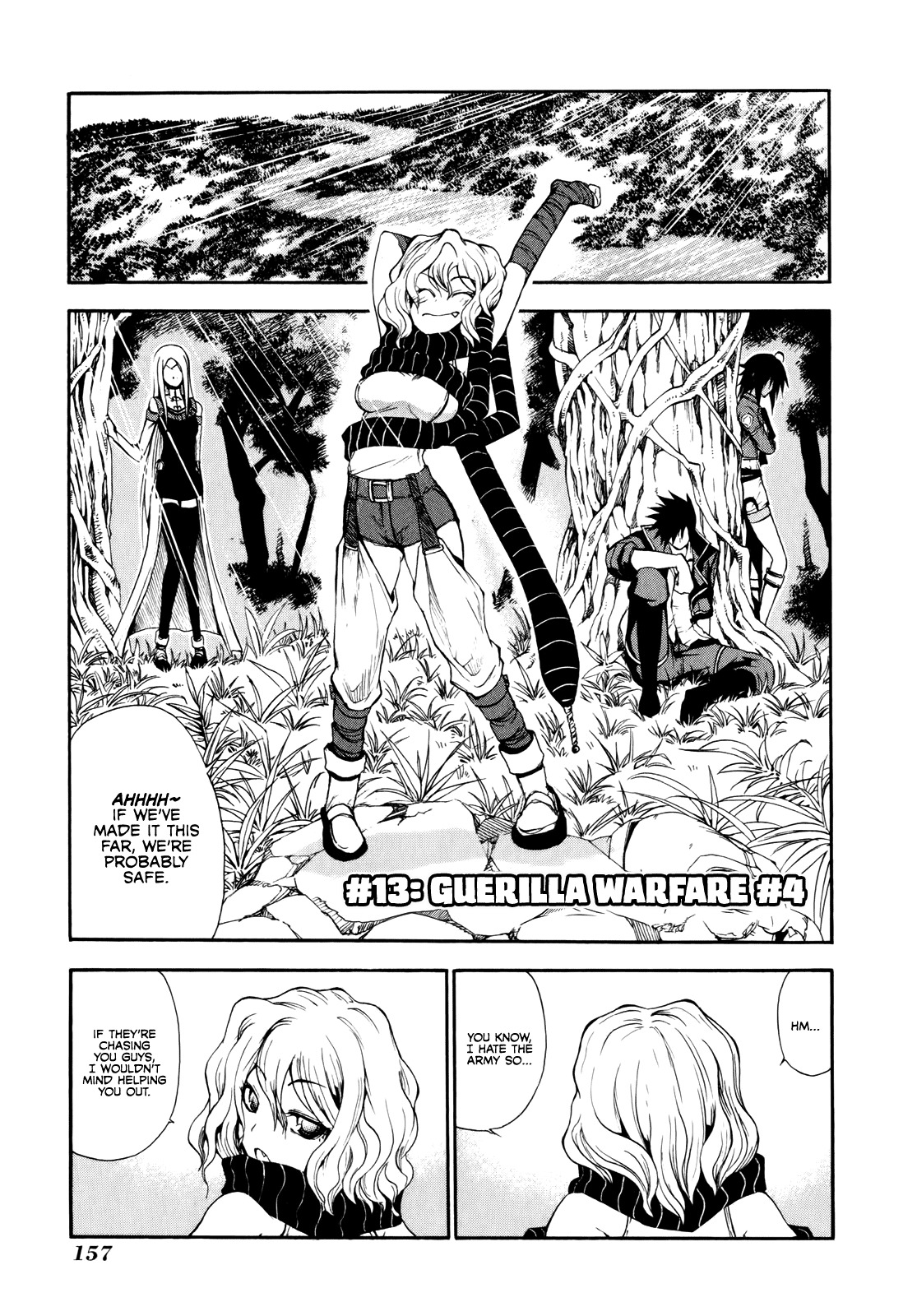 Rinne no Lagrange - Akatsuki no Memoria Chapter 13 page 1 - Chapter 13: Guerilla Warfare #4