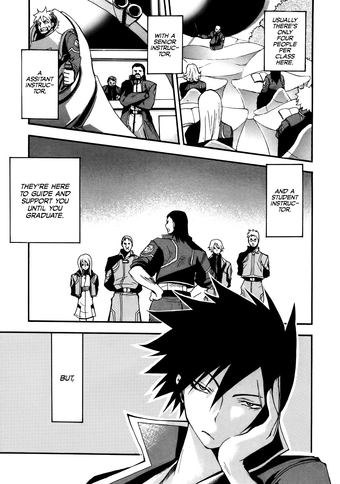 Rinne no Lagrange - Akatsuki no Memoria Chapter 2 page 5 - Chapter 2: Array's Resistance