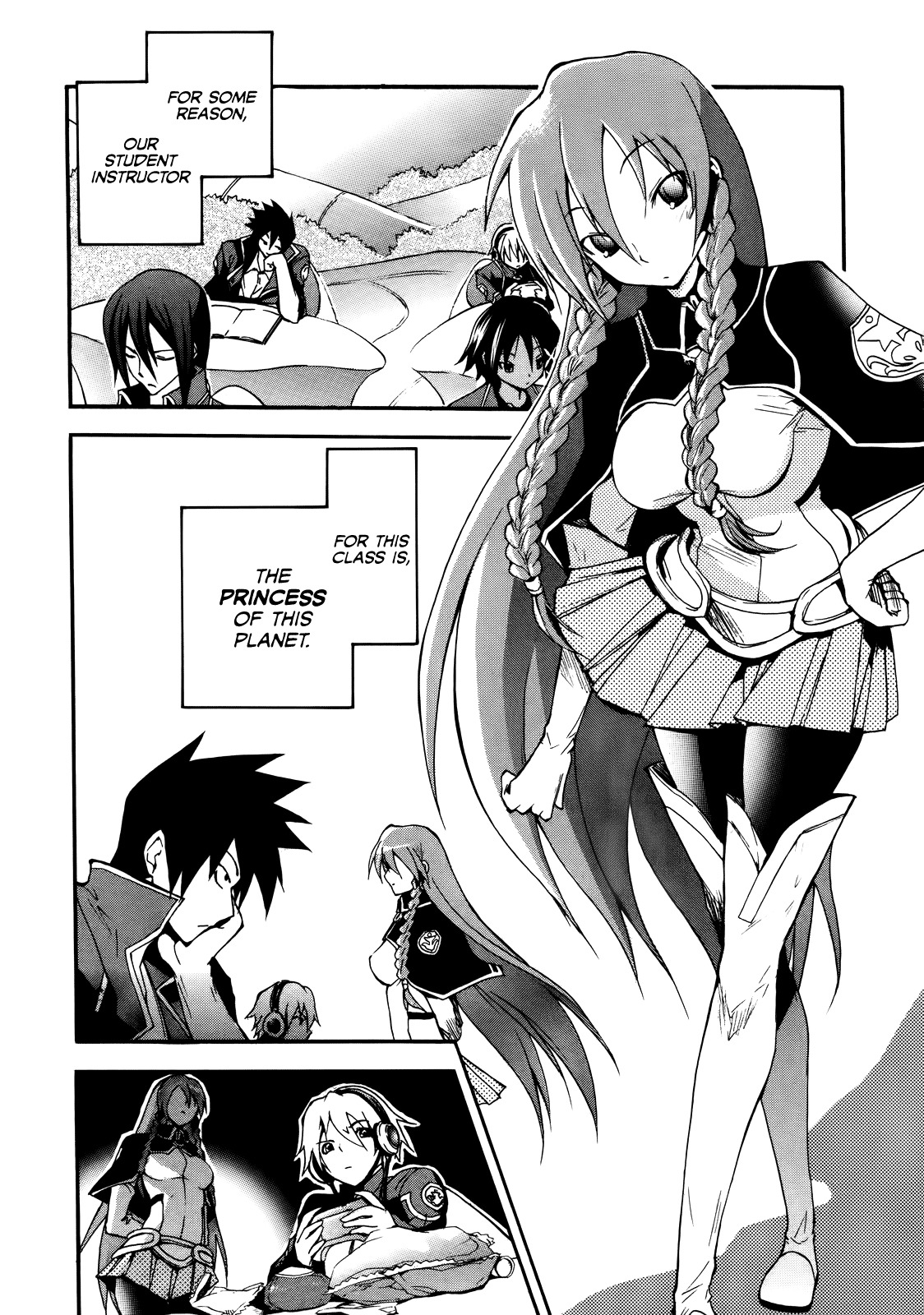 Rinne no Lagrange - Akatsuki no Memoria Chapter 2 page 6 - Chapter 2: Array's Resistance