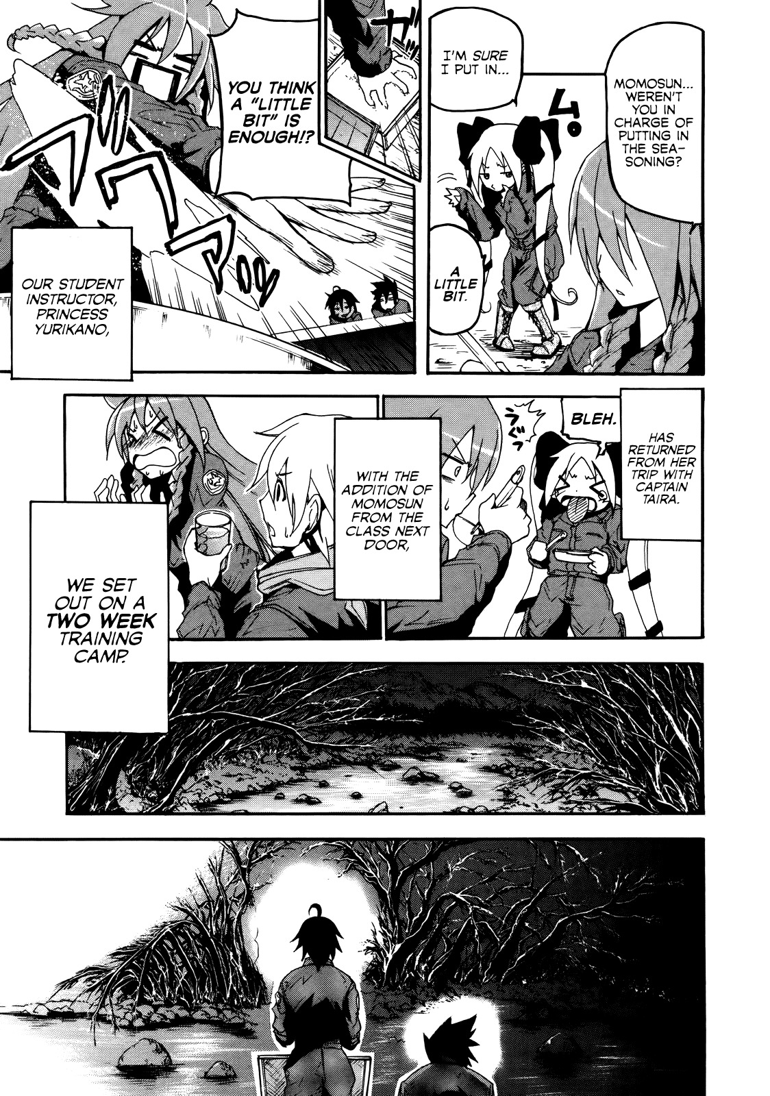 Rinne no Lagrange - Akatsuki no Memoria Chapter 4 page 5 - Chapter 4: Training Camp