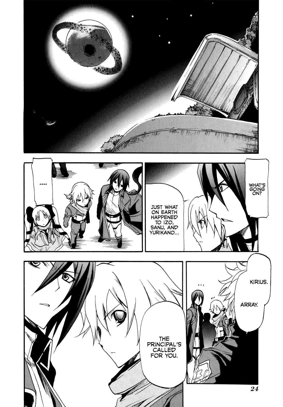 Rinne no Lagrange - Akatsuki no Memoria Chapter 7 page 24 - Chapter 7: The Maid Temis