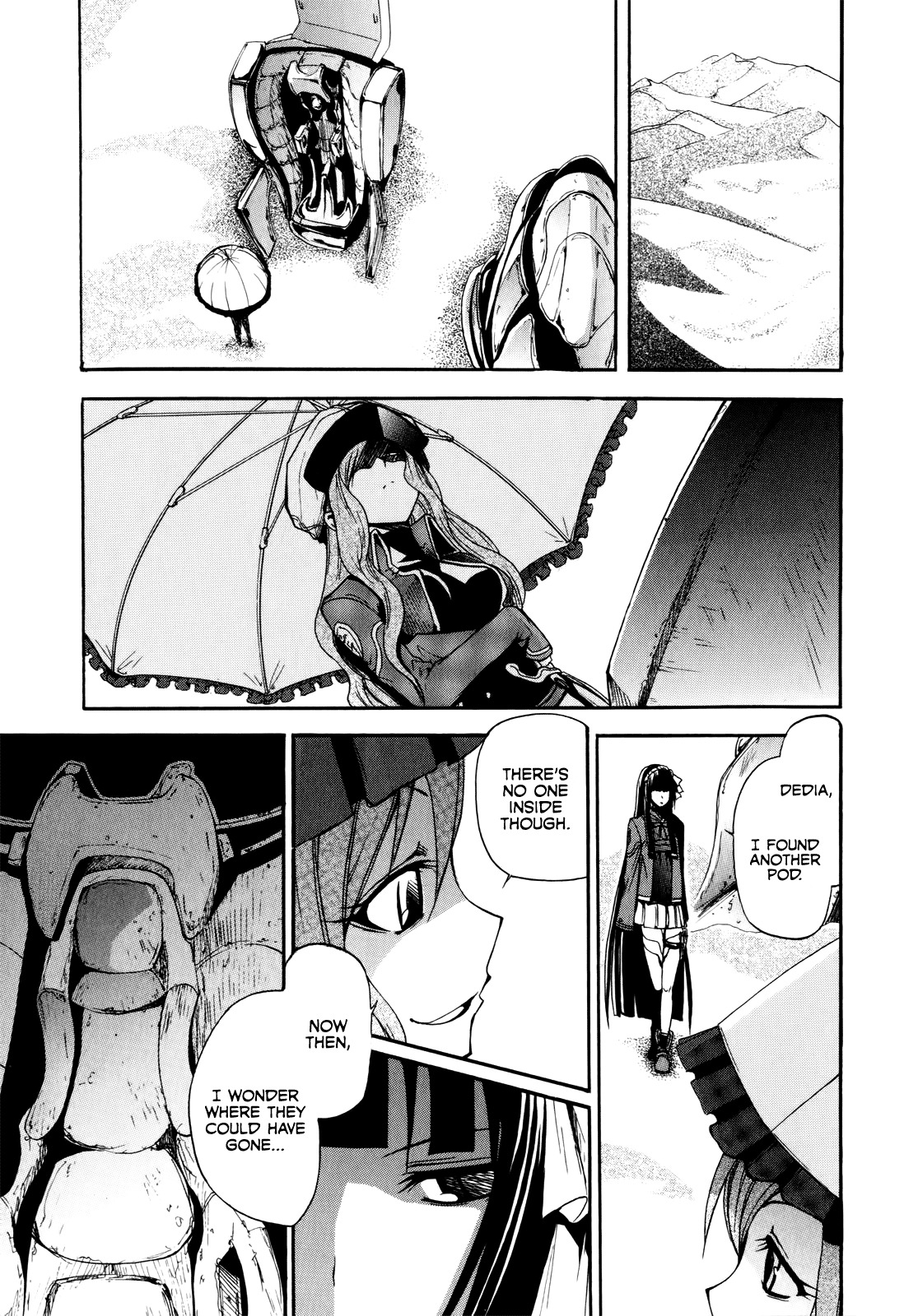 Rinne no Lagrange - Akatsuki no Memoria Chapter 7 page 7 - Chapter 7: The Maid Temis