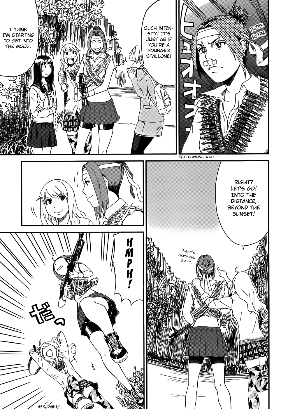 Riot Girls Chapter 0.2 page 23 - Chapter 0 v2 : [Oneshot]