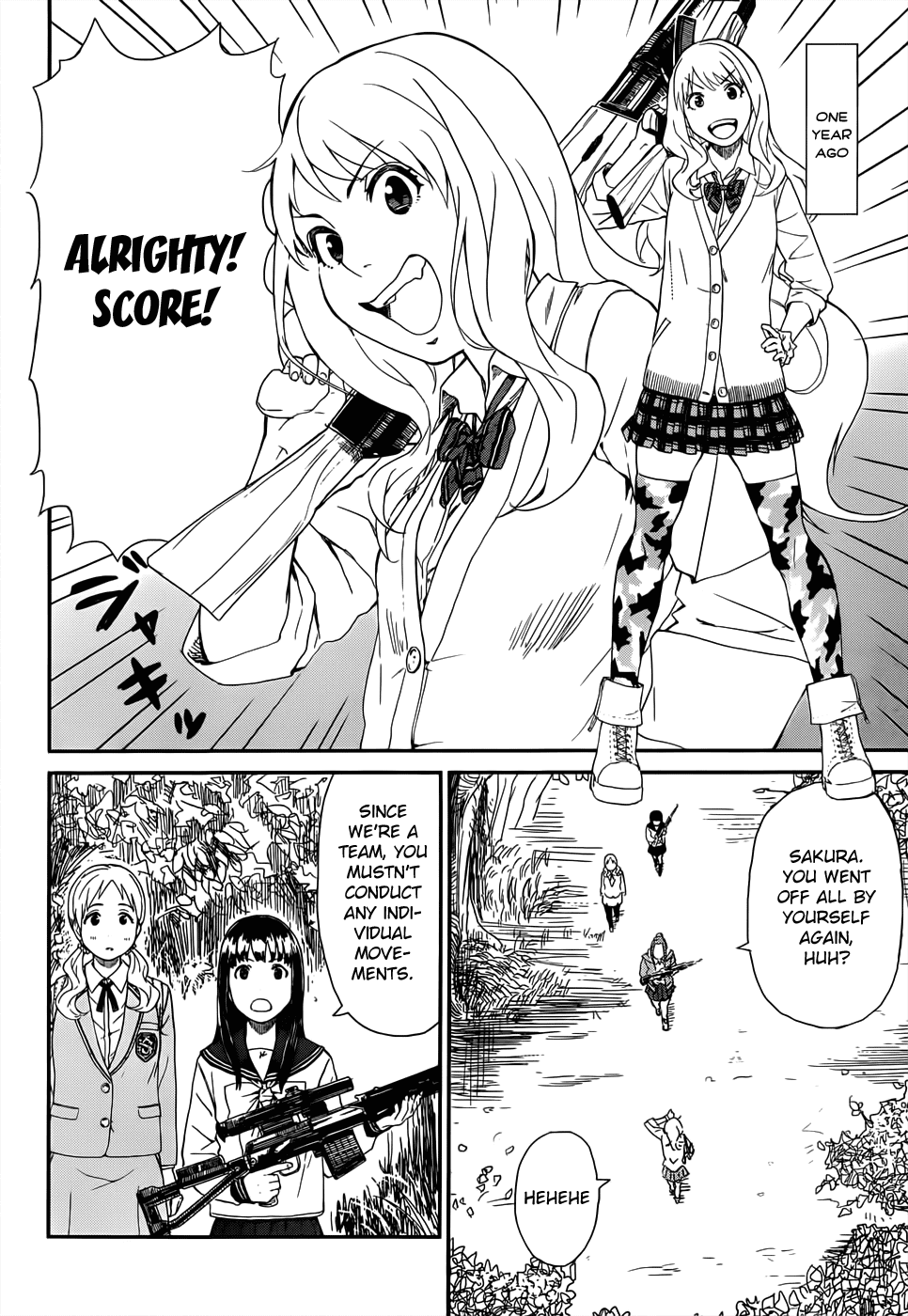 Riot Girls Chapter 0.2 page 5 - Chapter 0 v2 : [Oneshot]