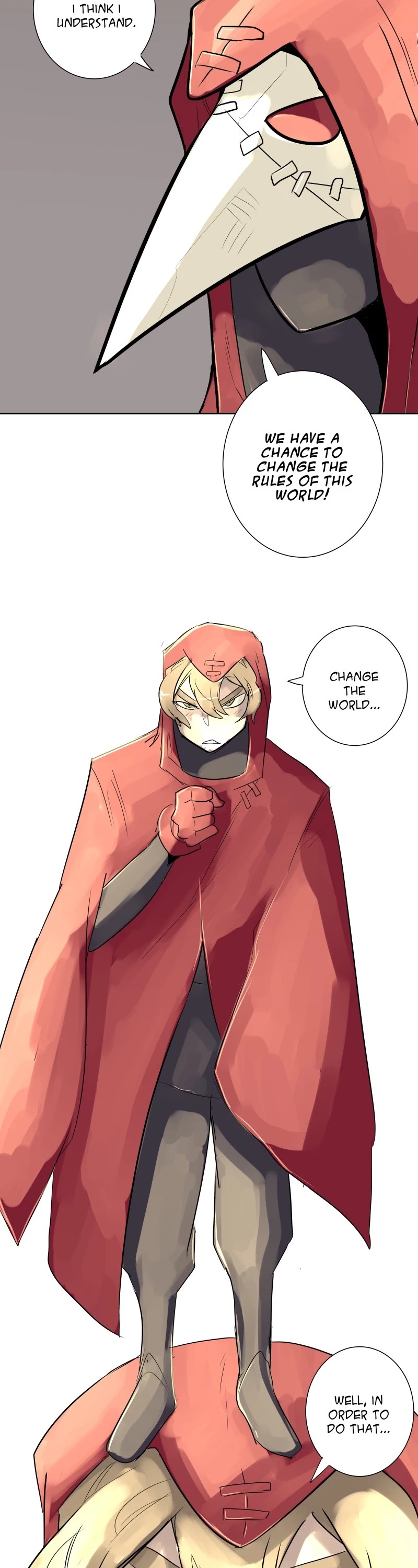 Rise from Ashes Chapter 109 page 10 - Chapter 109: (S2) Ep. 15 - Rook's Mask
