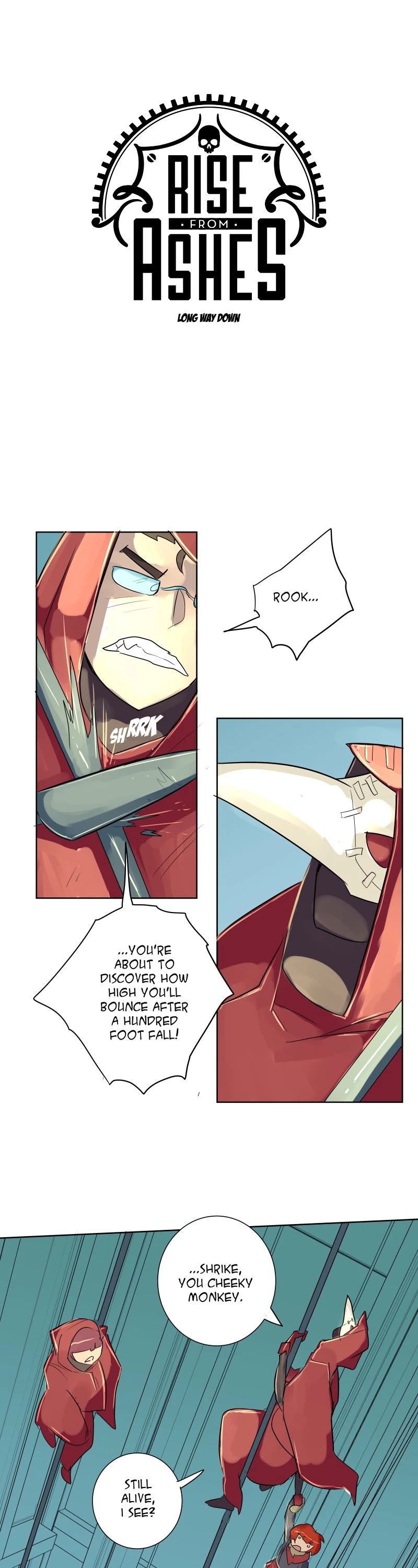 Rise from Ashes Chapter 114 page 1 - Chapter 114: (S2) Ep. 20 - Long Way Down
