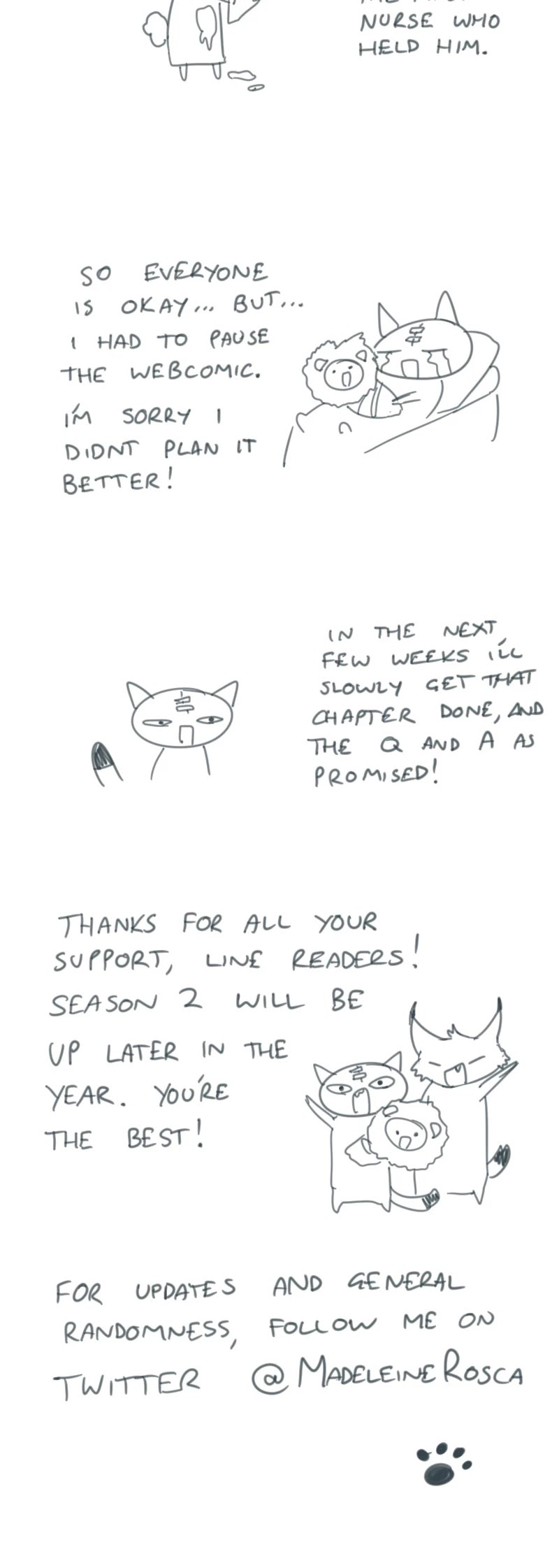 Rise from Ashes Chapter 17.5 page 4 - Chapter 17.5: Hiatus Notice