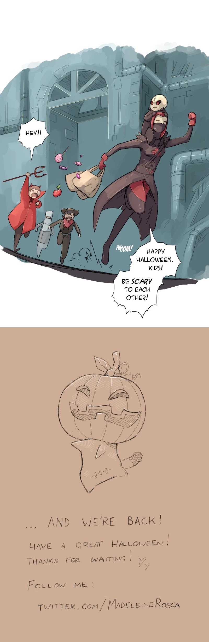 Rise from Ashes Chapter 18.6 page 7 - Chapter 18.6: Halloween Chapter