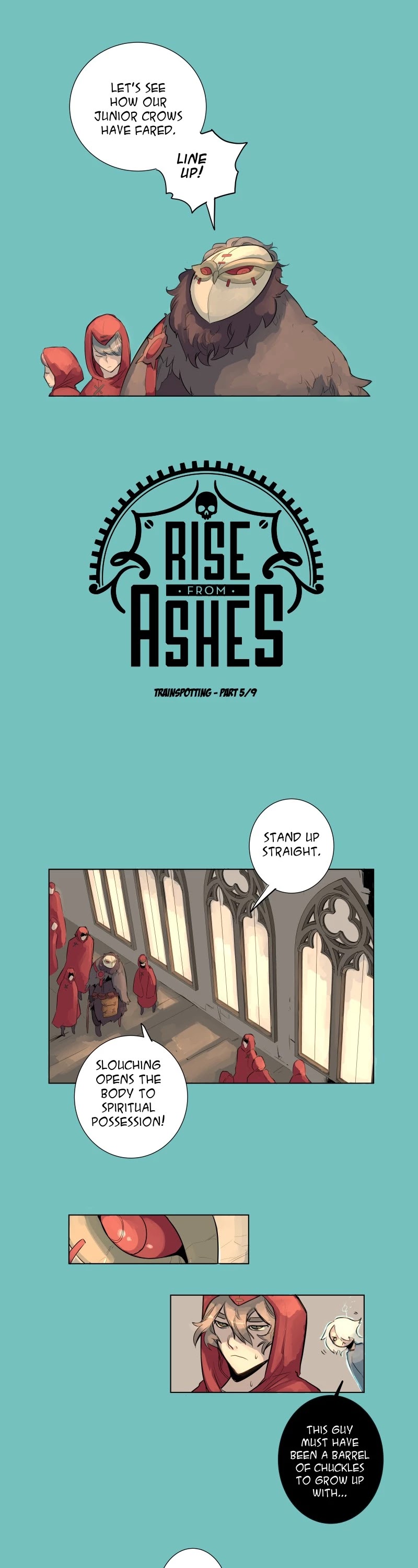 Rise from Ashes Chapter 23 page 1 - Chapter 23: Ep. 23 - Transpotting 5