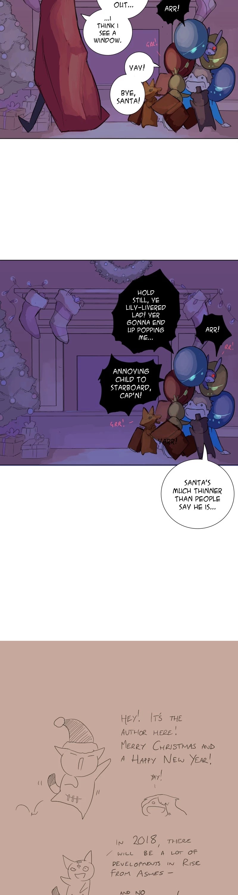 Rise from Ashes Chapter 26.5 page 5 - Chapter 26.5: Christmas Chapter