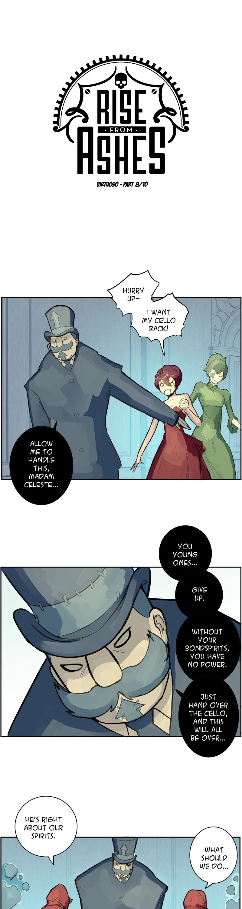 Rise from Ashes Chapter 54 page 1 - Chapter 54: Ep. 54 - Virtuoso 8