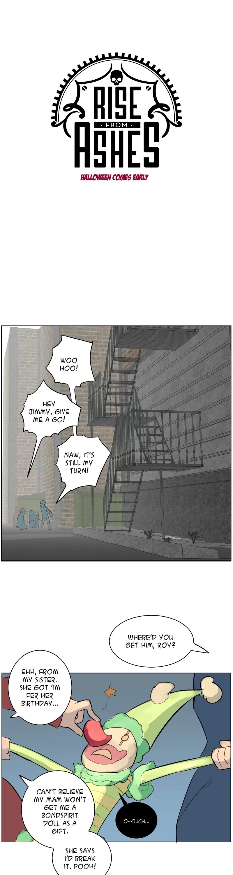 Rise from Ashes Chapter 59.5 page 1 - Chapter 59.5: Halloween Comes Early