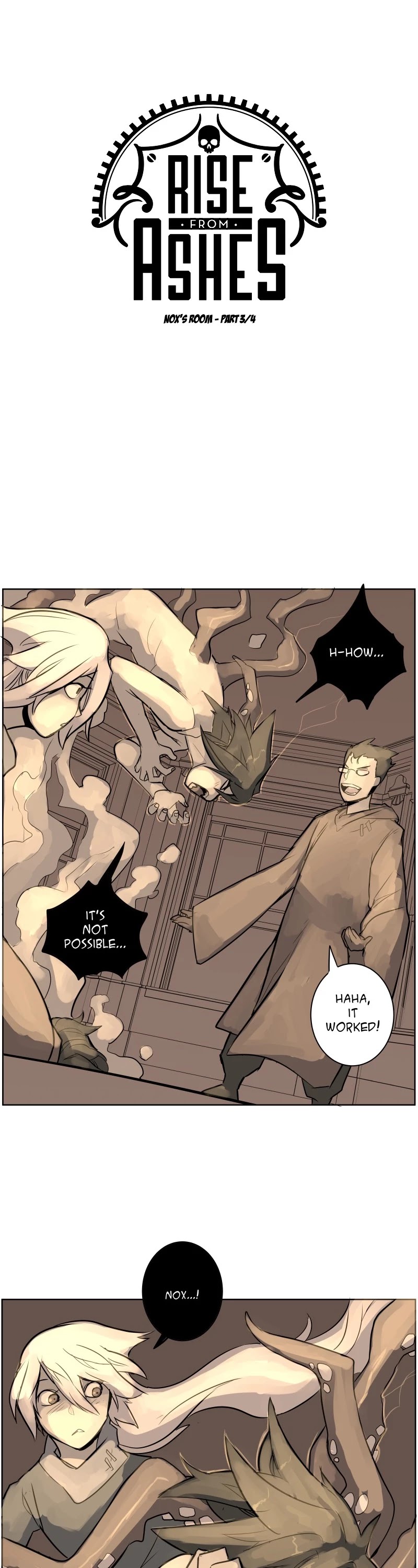 Rise from Ashes Chapter 62 page 1 - Chapter 62: Ep. 62 - Nox's Room 3