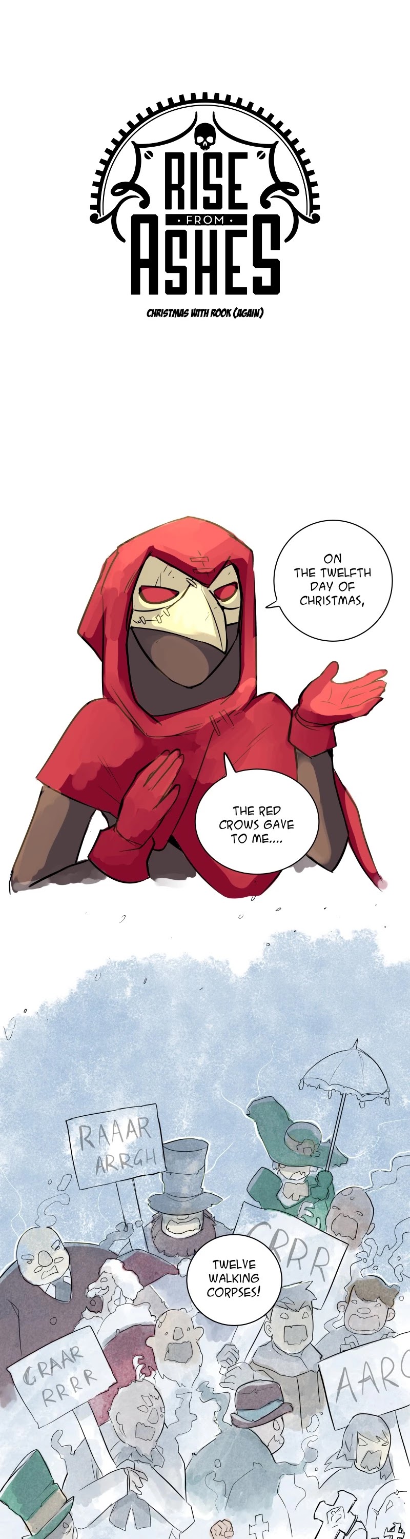 Rise from Ashes Chapter 67.5 page 1 - Chapter 67.5: Christmas With Rook (Again)