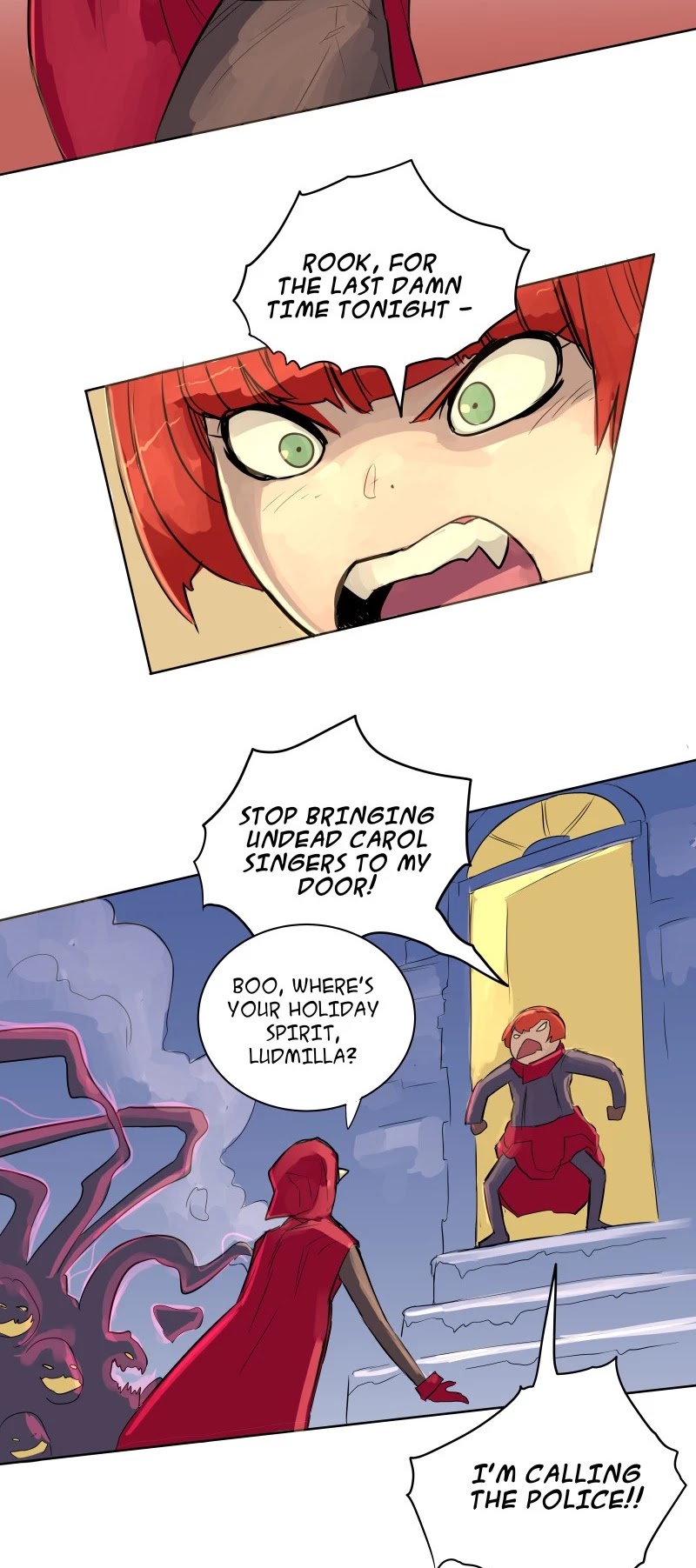 Rise from Ashes Chapter 67.5 page 7 - Chapter 67.5: Christmas With Rook (Again)