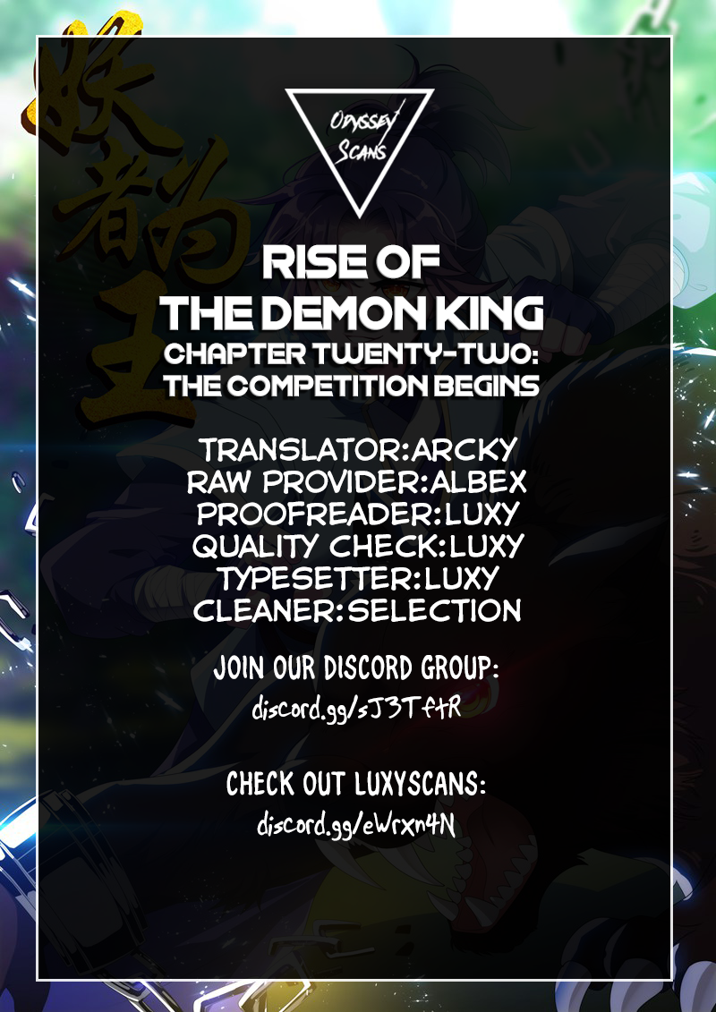 Rise of The Demon King Chapter 22 page 1 - Chapter 22: The Competition Begins