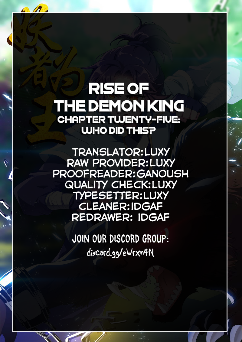 Rise of The Demon King Chapter 25 page 1 - Chapter 25: Who did this?