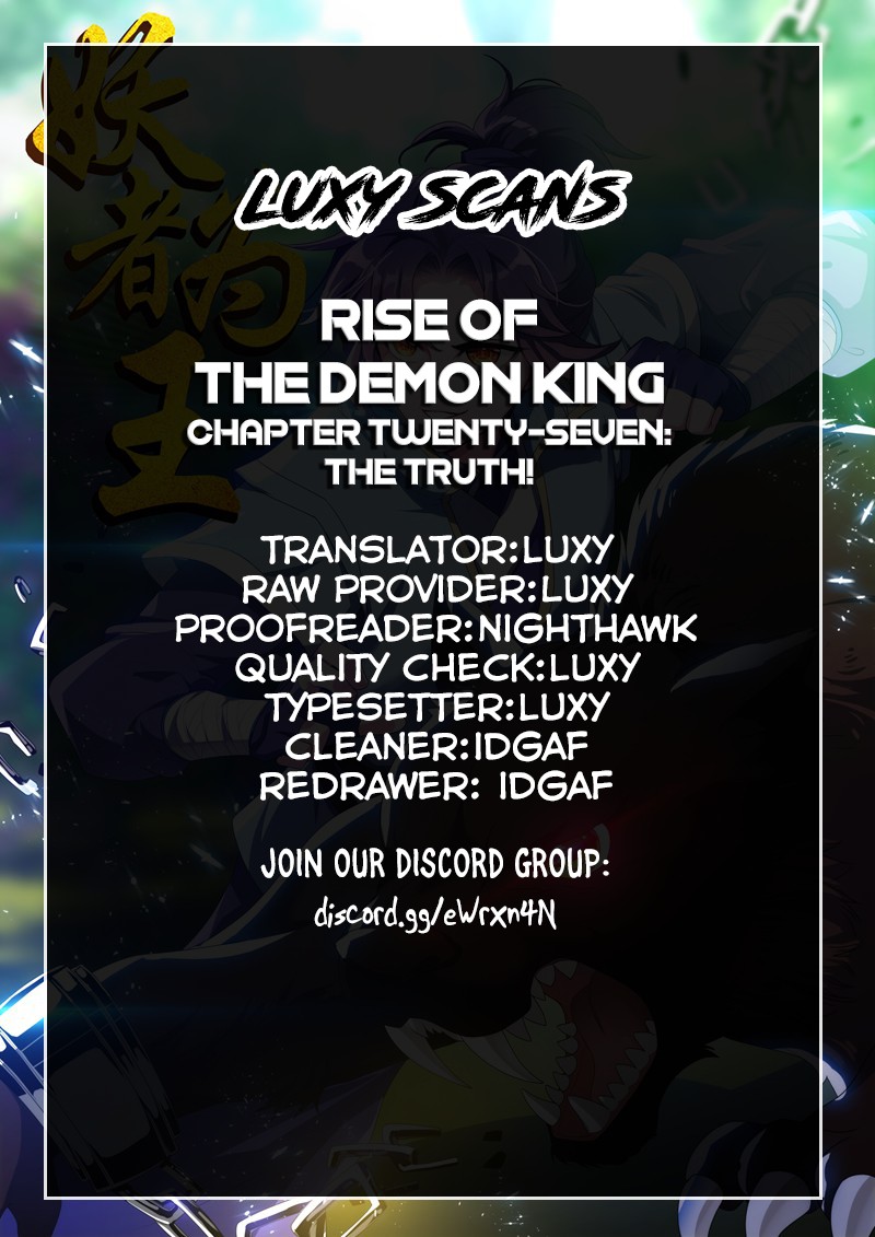 Rise of The Demon King Chapter 27 page 1 - Chapter 27: The Truth!