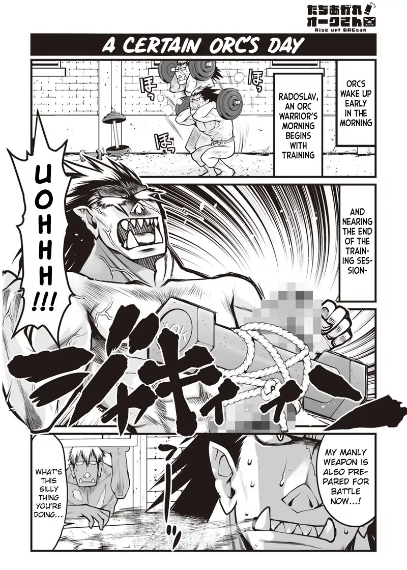 Rise up! Orc-san Chapter 1 page 1 - Chapter 1