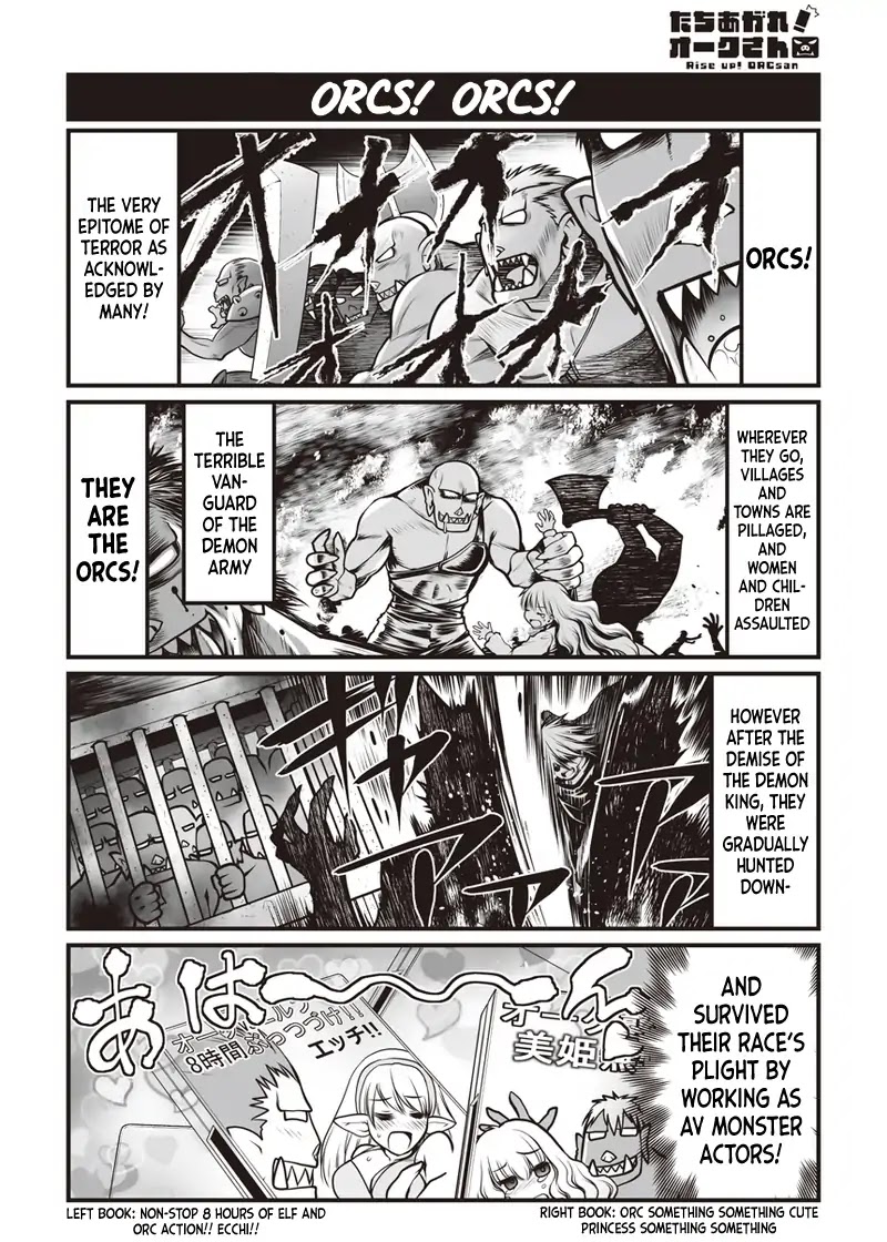 Rise up! Orc-san Chapter 1 page 3 - Chapter 1