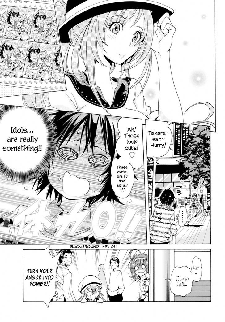Rising x Rydeen Chapter 11 page 17 - Chapter 11 : You Came Out of Nowhere and Pretended To Be His Girlfriend. Even If you say you're an idol ,I won't forgive you!!