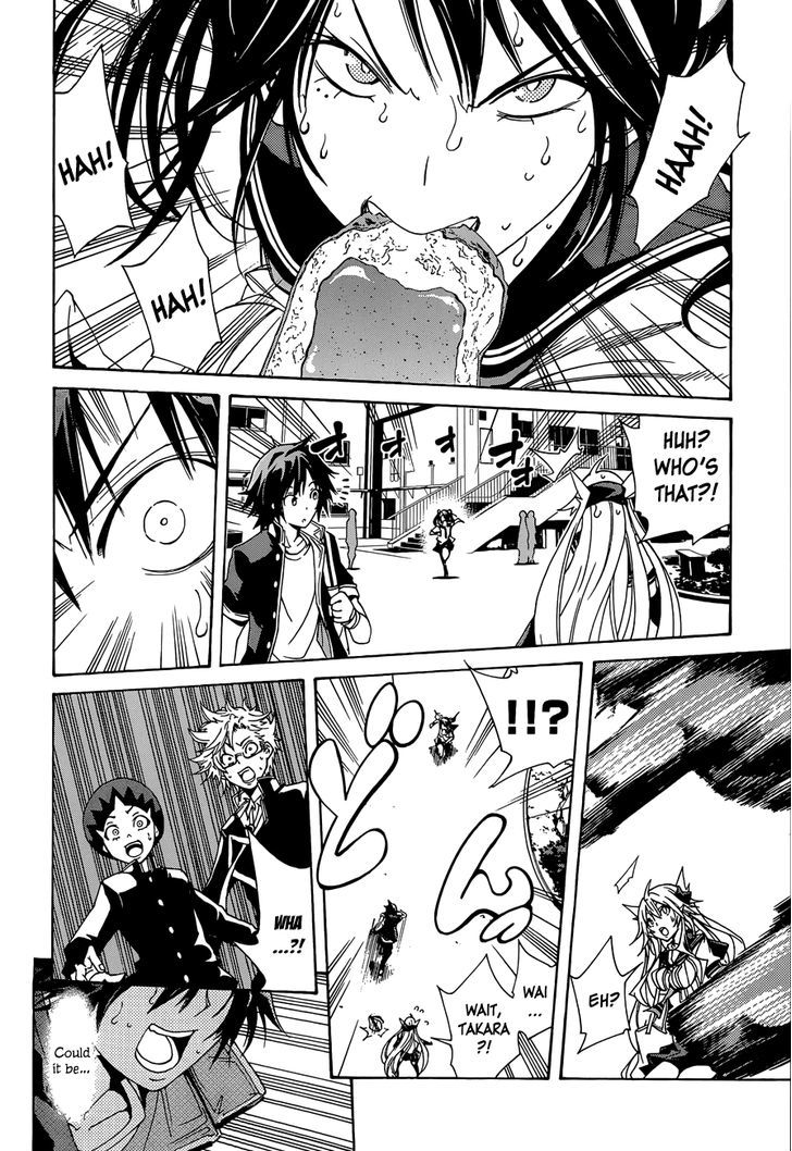 Rising x Rydeen Chapter 12 page 20 - Chapter 12 : Just When I Thought I'd Try Saying ''Enforcer of Justice'' or Something like that.Some random guy says it first!