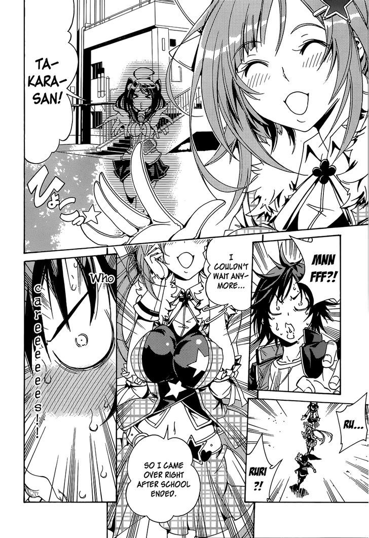 Rising x Rydeen Chapter 12 page 22 - Chapter 12 : Just When I Thought I'd Try Saying ''Enforcer of Justice'' or Something like that.Some random guy says it first!