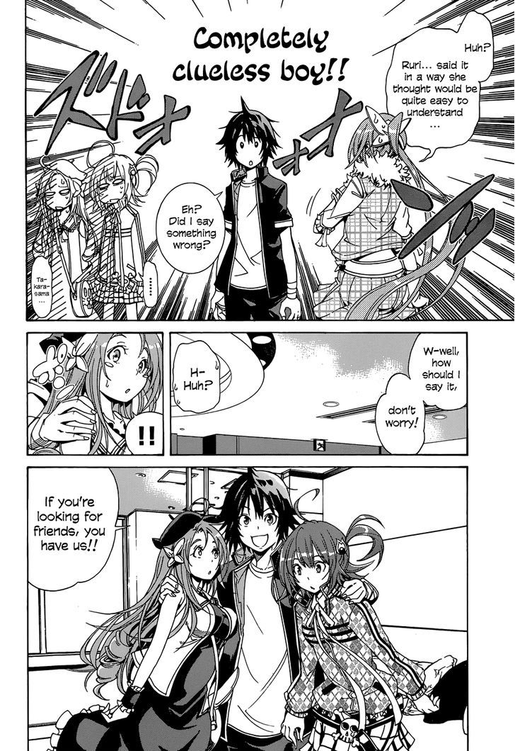 Rising x Rydeen Chapter 12 page 28 - Chapter 12 : Just When I Thought I'd Try Saying ''Enforcer of Justice'' or Something like that.Some random guy says it first!