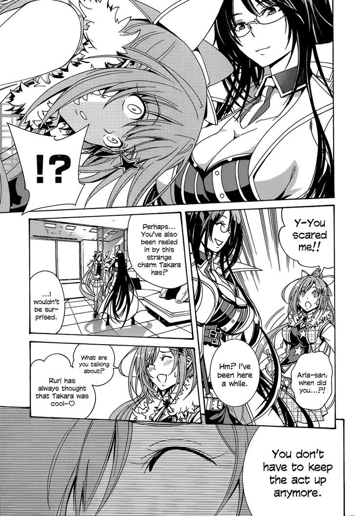 Rising x Rydeen Chapter 12 page 31 - Chapter 12 : Just When I Thought I'd Try Saying ''Enforcer of Justice'' or Something like that.Some random guy says it first!