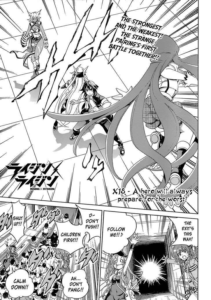 Rising x Rydeen Chapter 18 page 3 - Chapter 18 : A hero will always prepare for the worst!