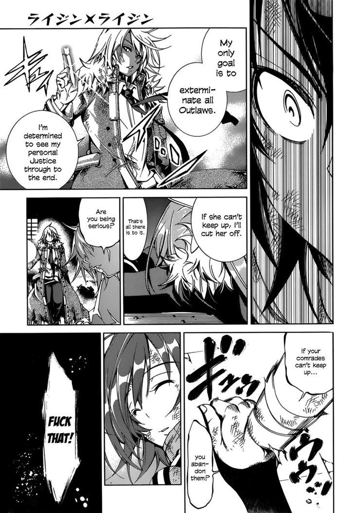 Rising x Rydeen Chapter 23 page 20 - Chapter 23 : I believe I'll become one someday... so I'll never accept a Hero lik that...