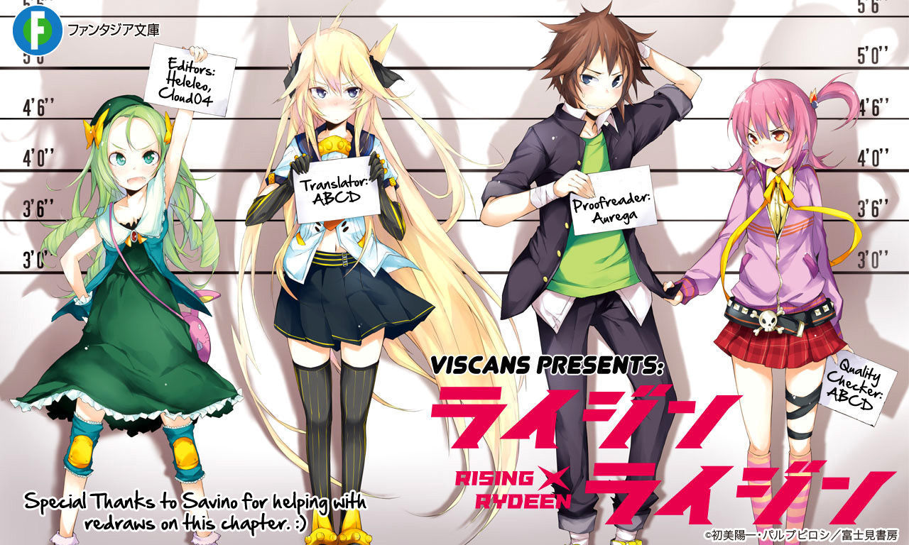 Rising x Rydeen Chapter 6 page 1 - Chapter 6 : Anyone Would Be Desperate to Establish Their Individuality... It's trial and error.