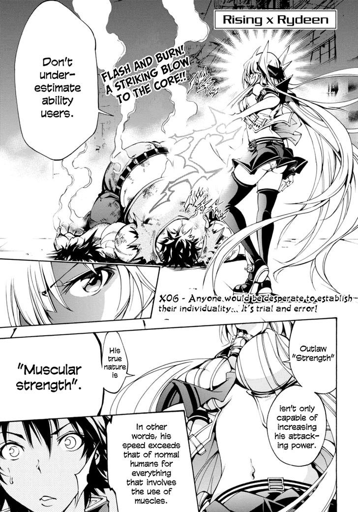 Rising x Rydeen Chapter 6 page 3 - Chapter 6 : Anyone Would Be Desperate to Establish Their Individuality... It's trial and error.