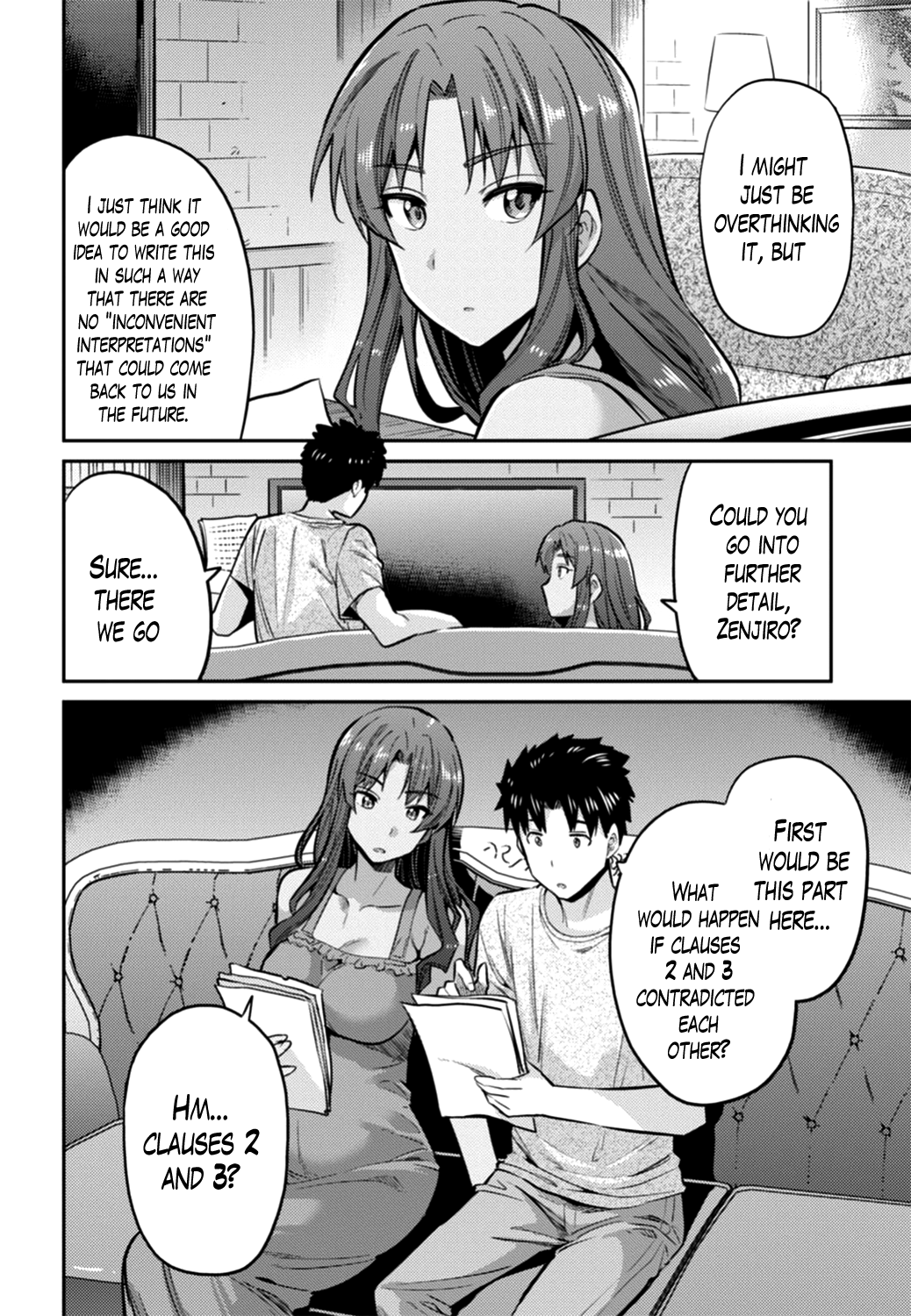 Risou no Himo Seikatsu Chapter 14 page 14 - Chapter 14: The Words of Vow