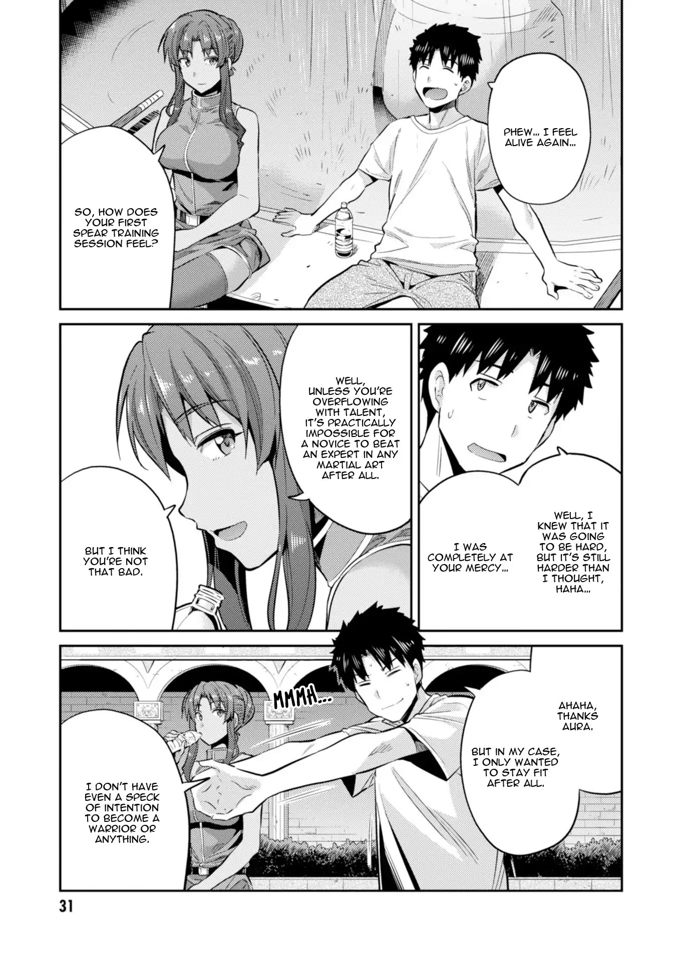Risou no Himo Seikatsu Chapter 16 page 34 - Chapter 16: The Start of their Second Year