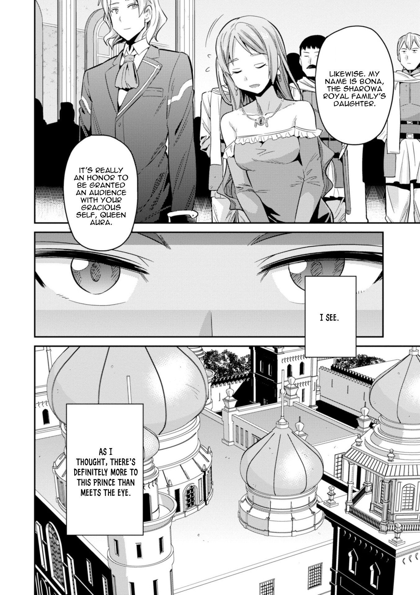 Risou no Himo Seikatsu Chapter 20 page 10 - Chapter 20: Sharowa Royal Family Arrives!