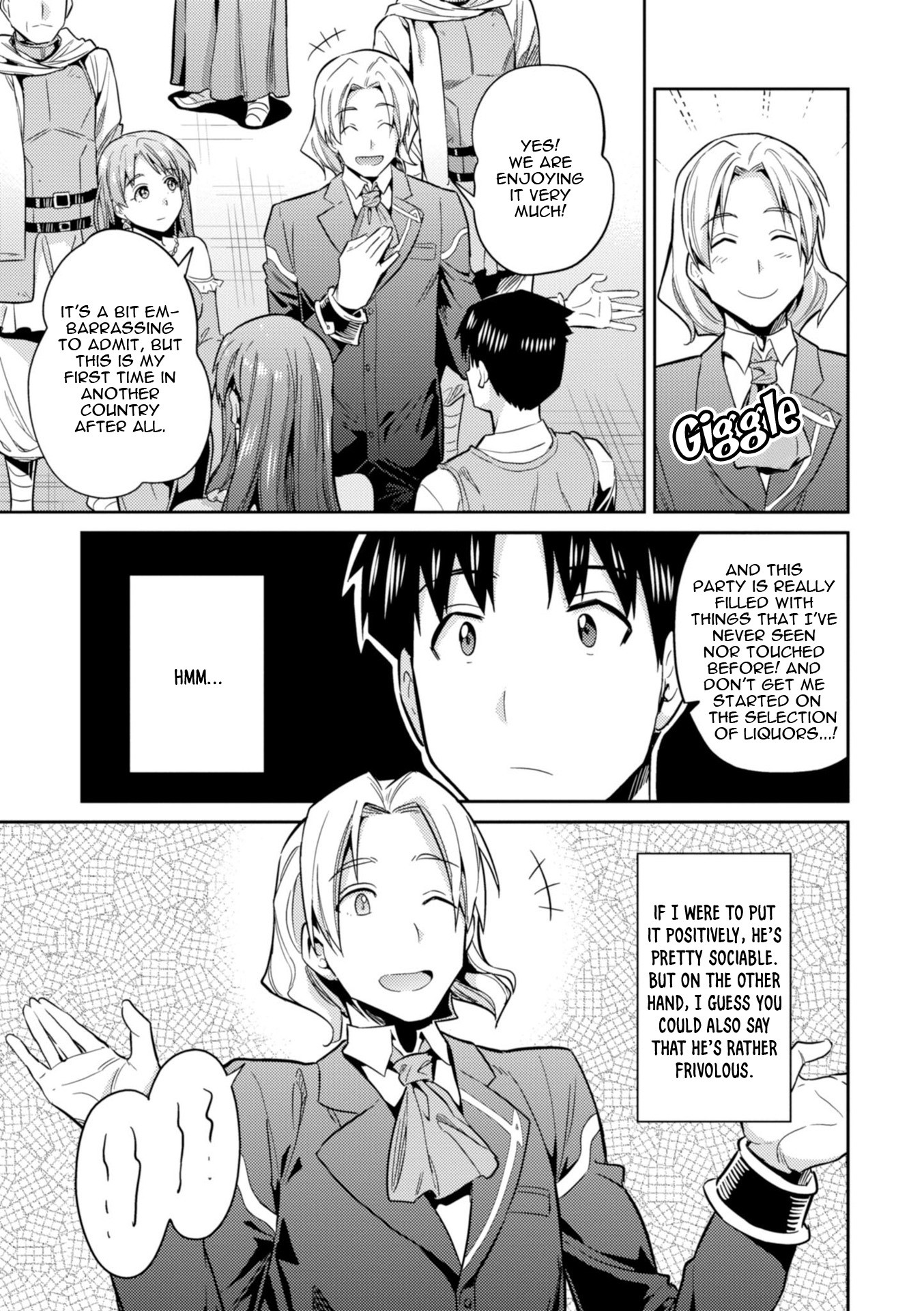 Risou no Himo Seikatsu Chapter 20 page 19 - Chapter 20: Sharowa Royal Family Arrives!