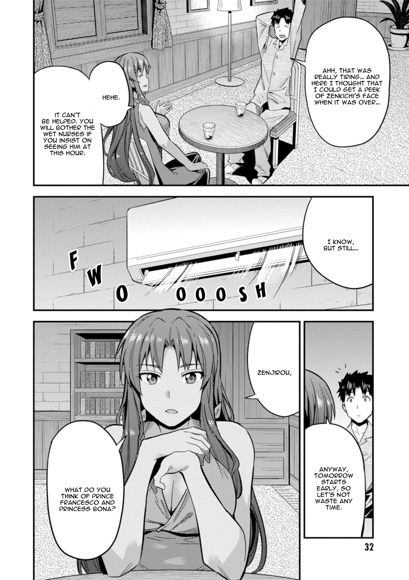 Risou no Himo Seikatsu Chapter 20 page 34 - Chapter 20: Sharowa Royal Family Arrives!