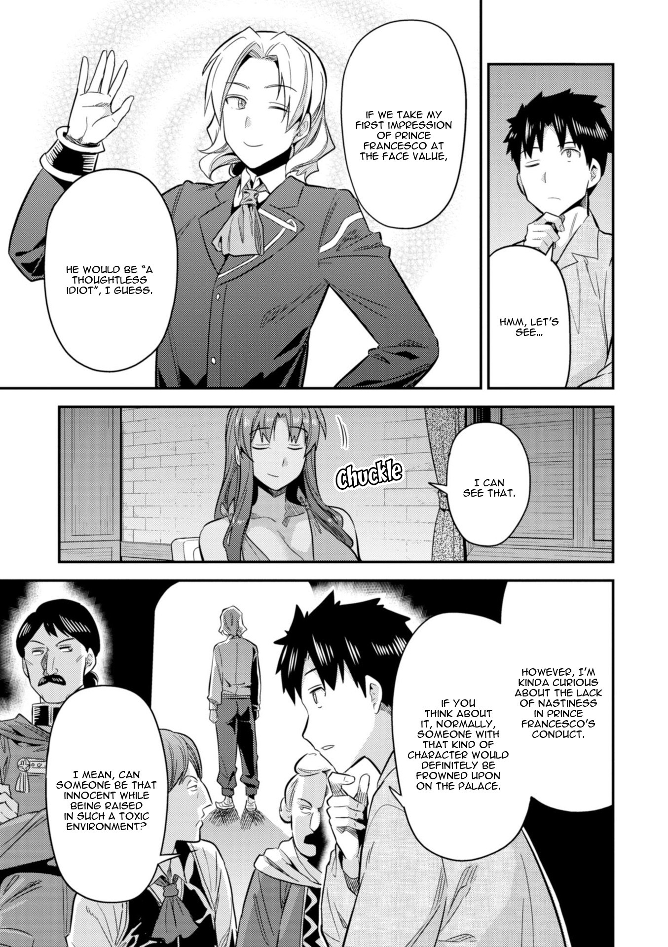 Risou no Himo Seikatsu Chapter 20 page 35 - Chapter 20: Sharowa Royal Family Arrives!