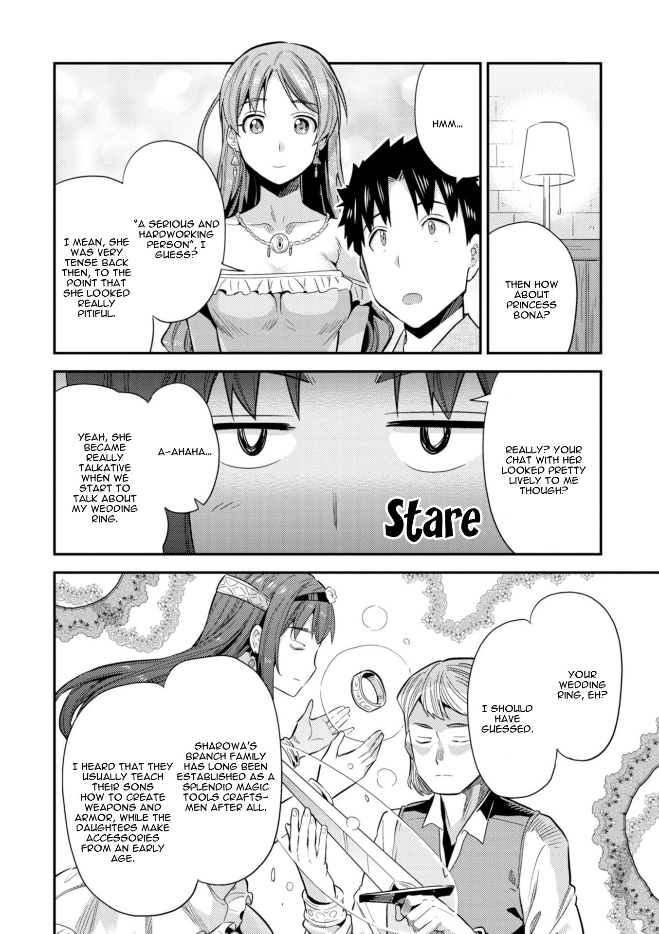 Risou no Himo Seikatsu Chapter 20 page 38 - Chapter 20: Sharowa Royal Family Arrives!