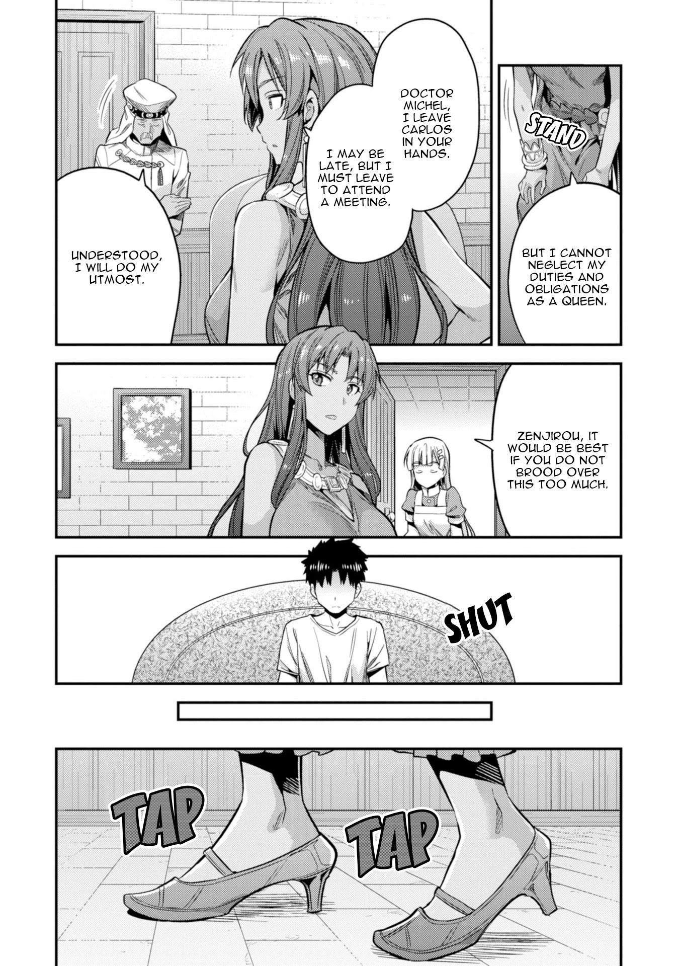 Risou no Himo Seikatsu Chapter 23 page 11 - Chapter 23: The Prince's Sick Visit
