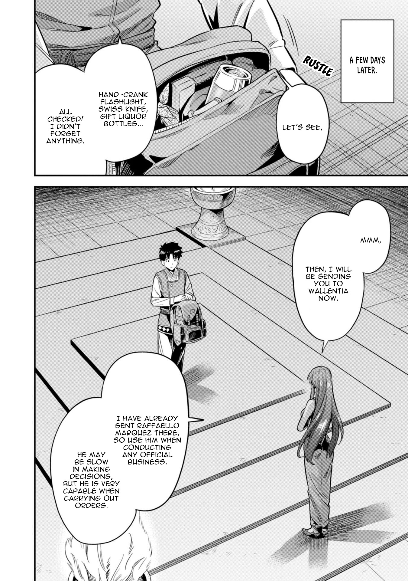 Risou no Himo Seikatsu Chapter 26 page 7 - Chapter 26: Port Town Wallentia