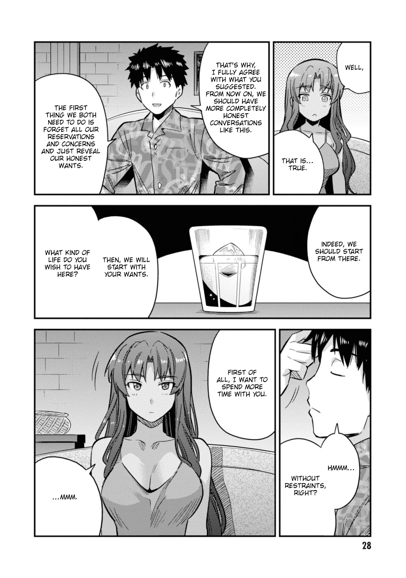 Risou no Himo Seikatsu Chapter 33 page 30 - Chapter 33: A Married Couple's Honest Conversation