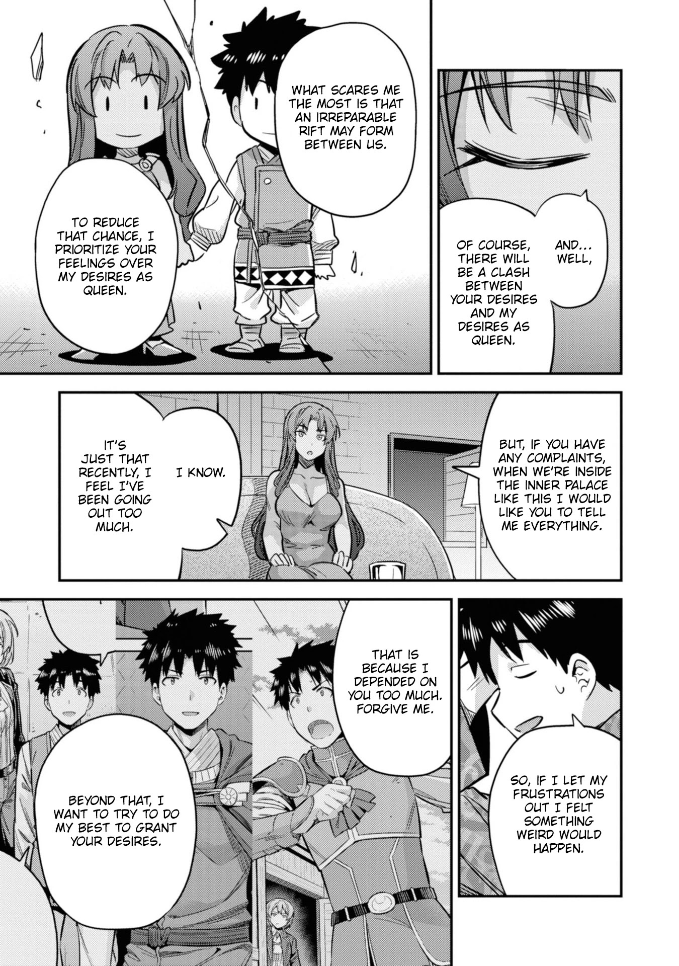 Risou no Himo Seikatsu Chapter 33 page 35 - Chapter 33: A Married Couple's Honest Conversation