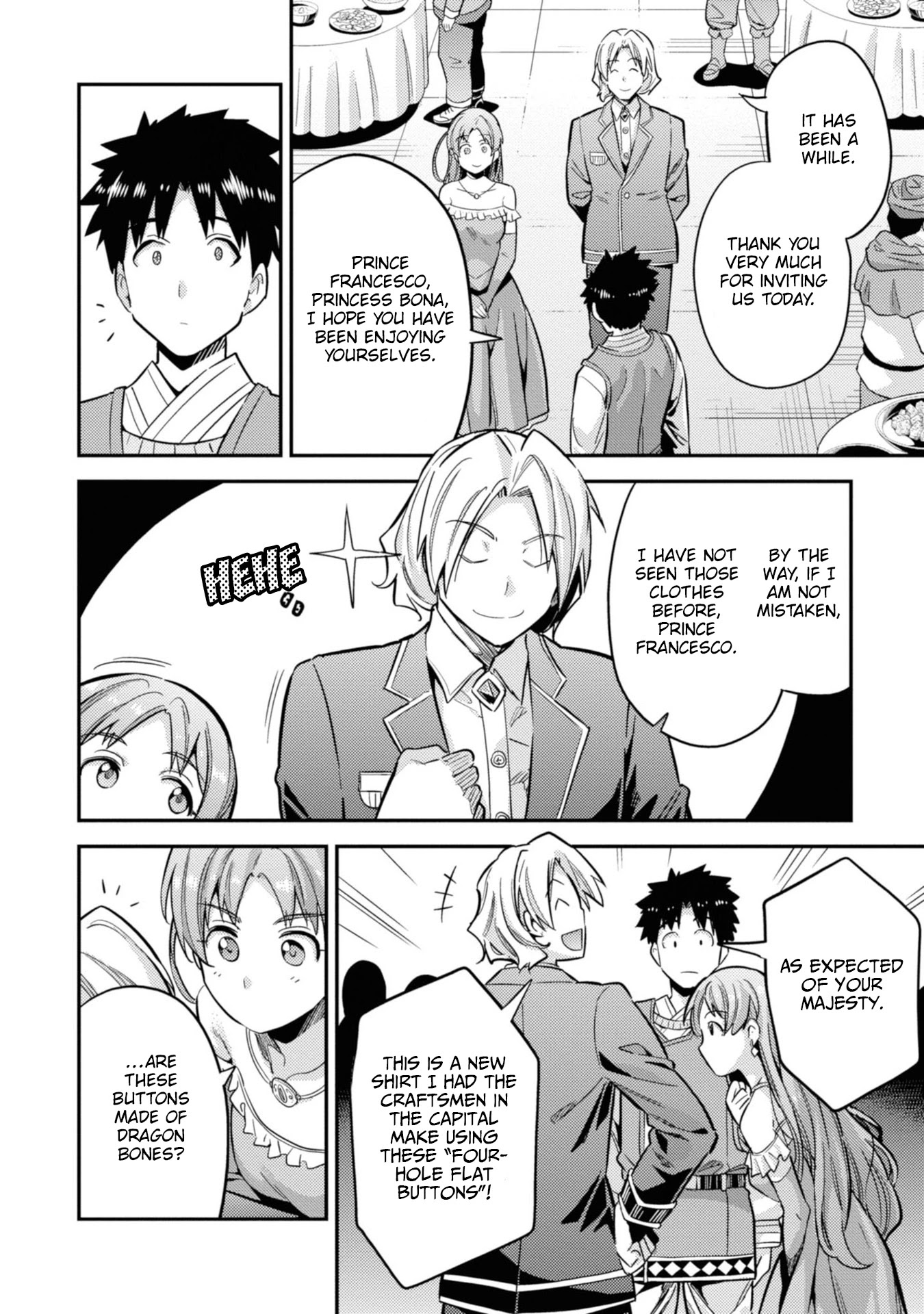 Risou no Himo Seikatsu Chapter 34 page 33 - Chapter 34: A Tremor at the Welcome Party