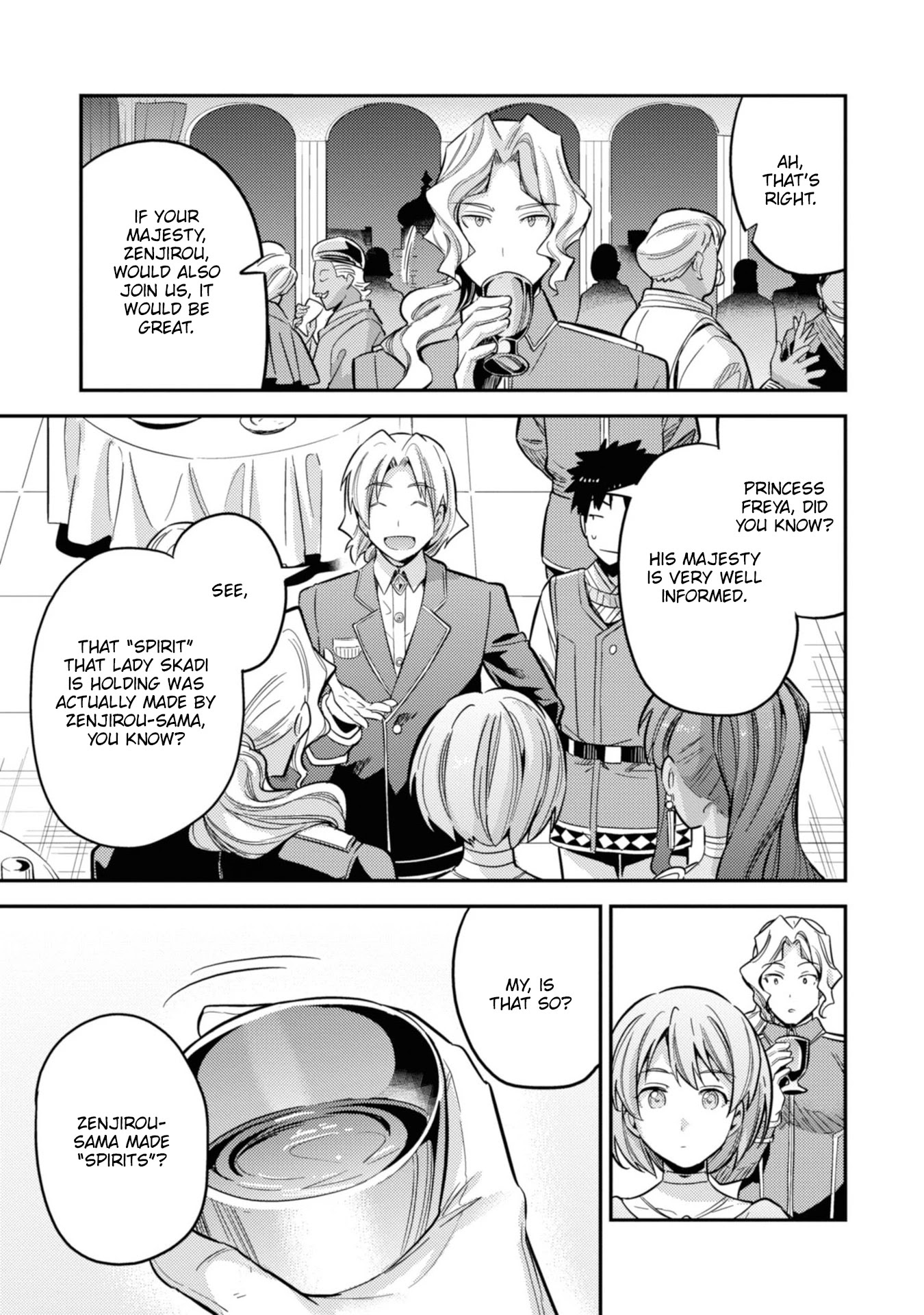 Risou no Himo Seikatsu Chapter 34 page 36 - Chapter 34: A Tremor at the Welcome Party