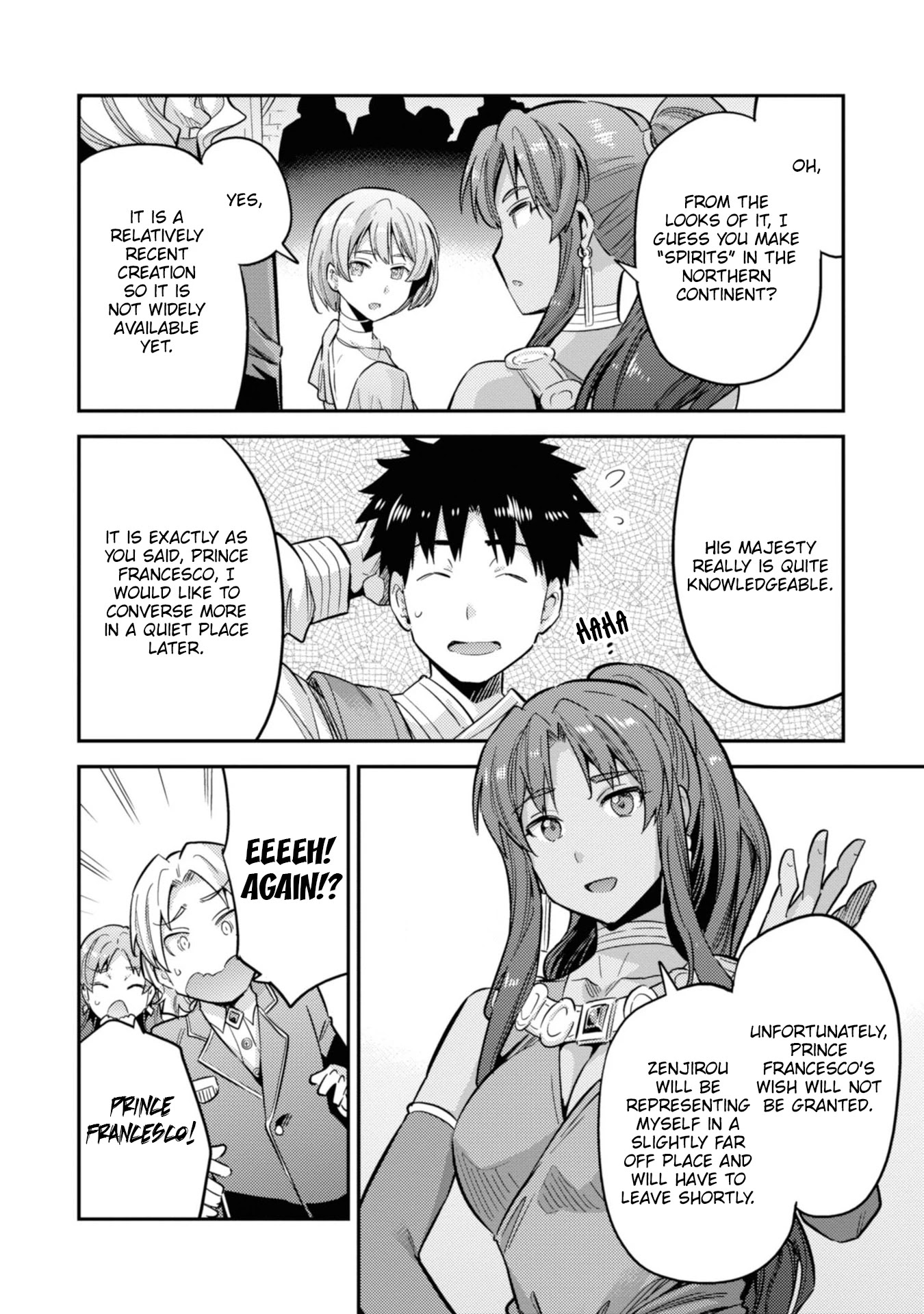 Risou no Himo Seikatsu Chapter 34 page 37 - Chapter 34: A Tremor at the Welcome Party
